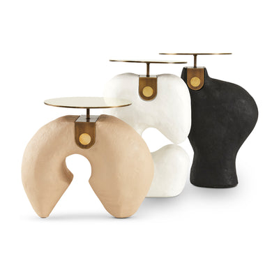 Yoruba Side Table #1 - Egg Designs