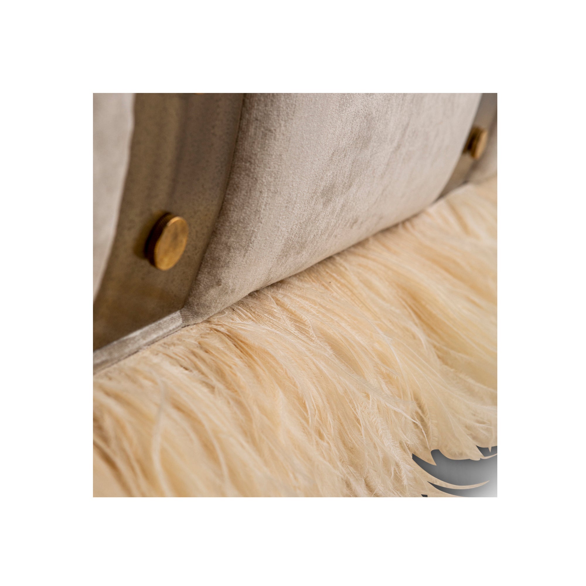 Ostrich Fluff Sofa - Egg Designs