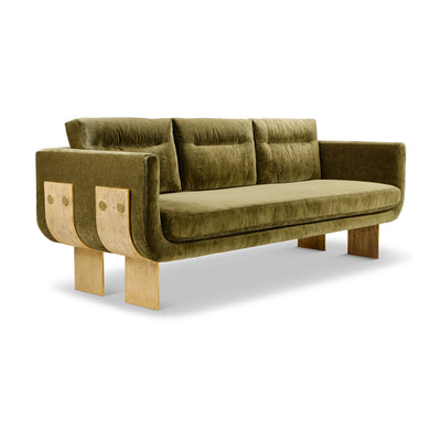 Primal Sofa Olive Velvet