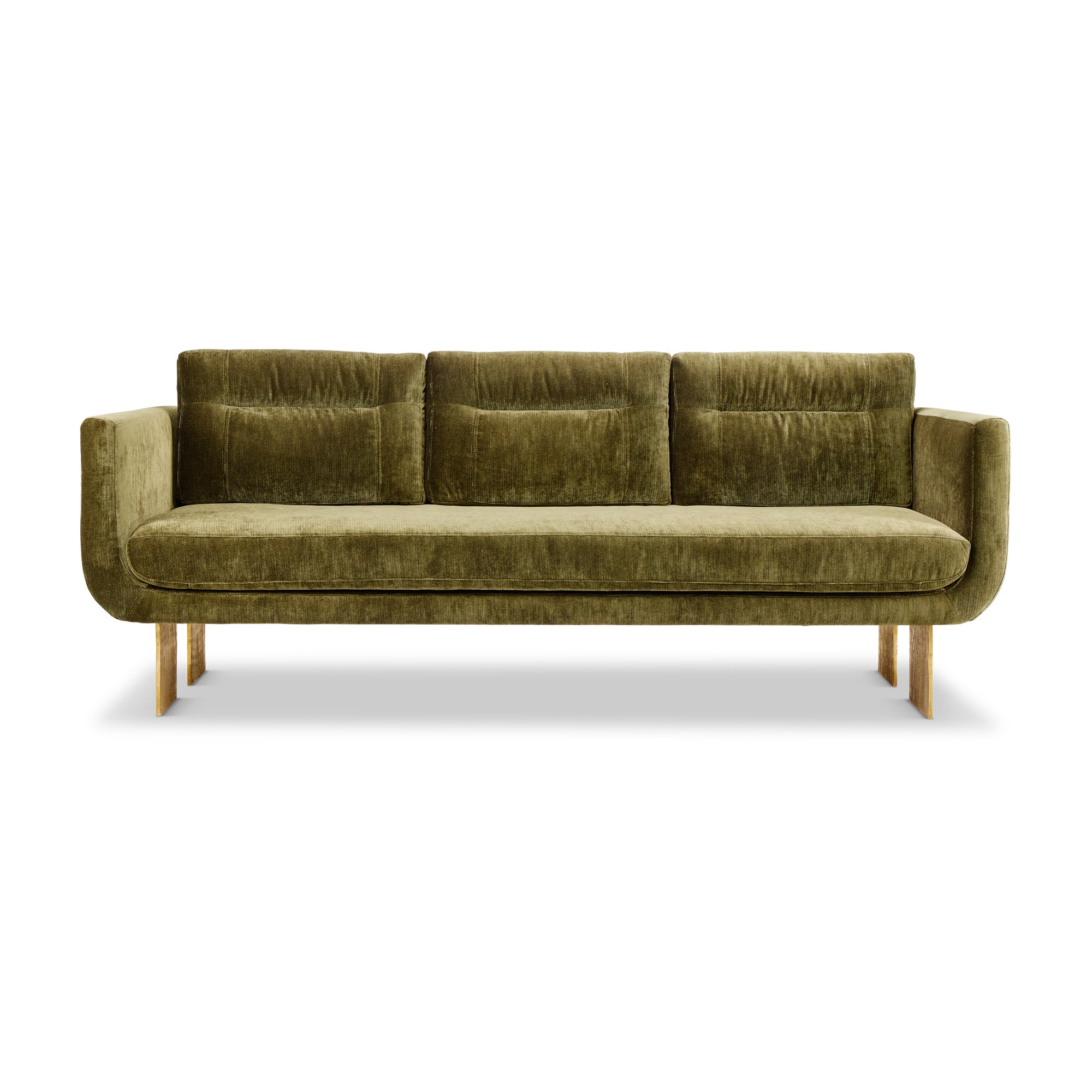 Primal Sofa Olive Velvet