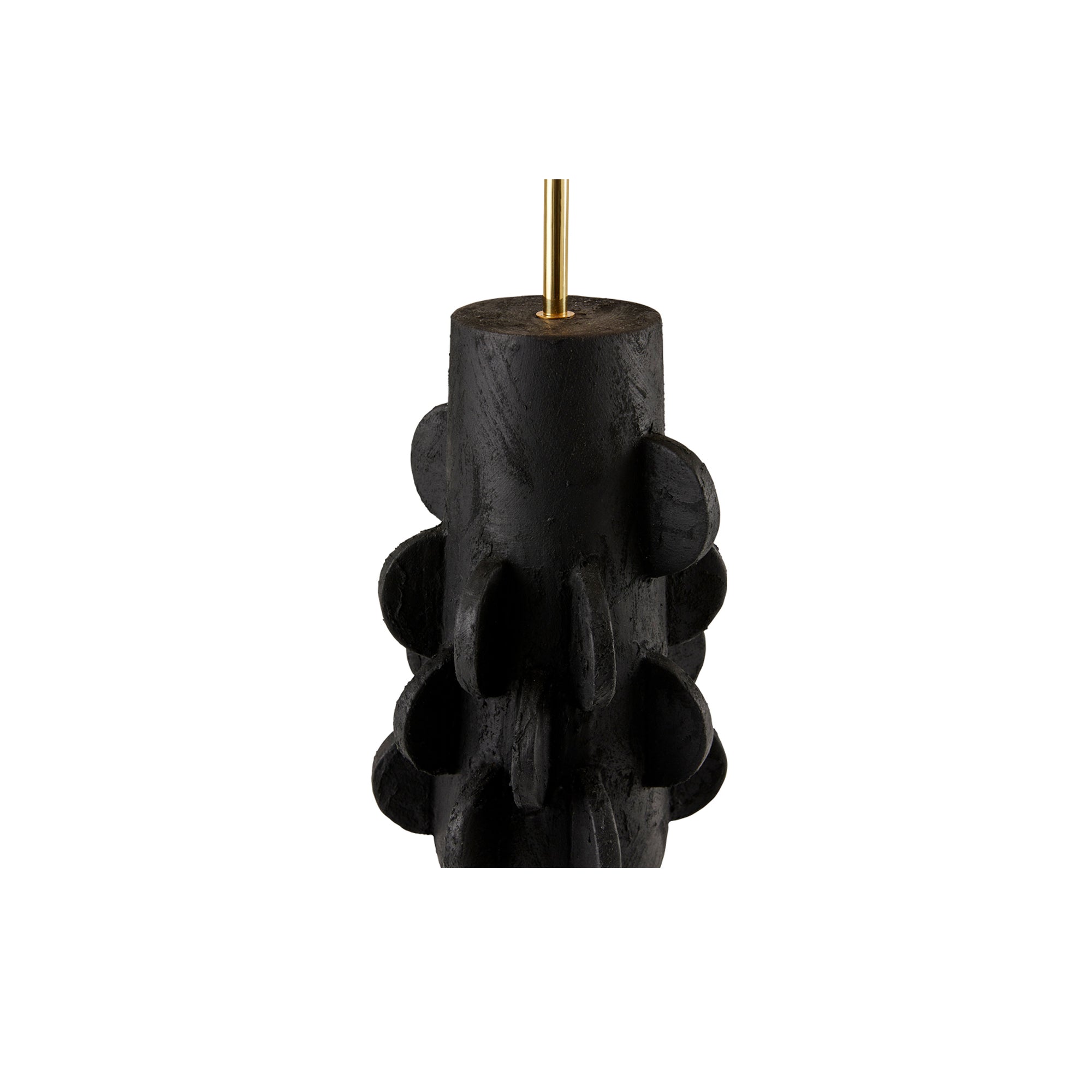 Totem #1 Table Lamp Black - Egg Designs