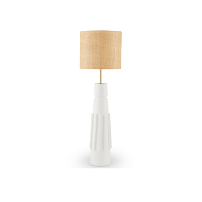 Totem #2 Table Lamp White - Egg Designs