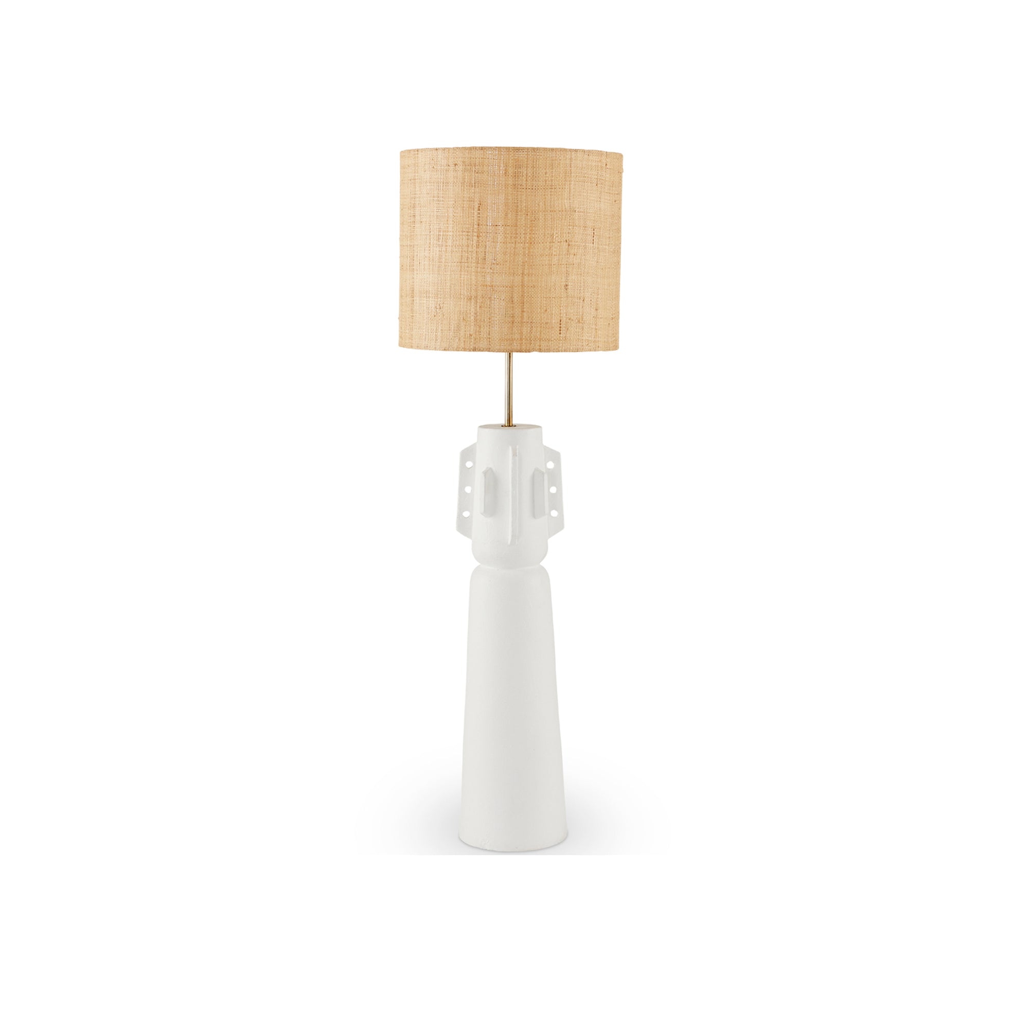 Totem #3 Table Lamp White - Egg Designs