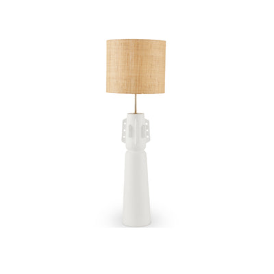 Totem #3 Table Lamp White - Egg Designs