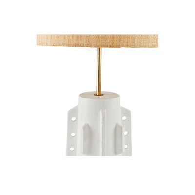 Totem #3 Table Lamp White - Egg Designs