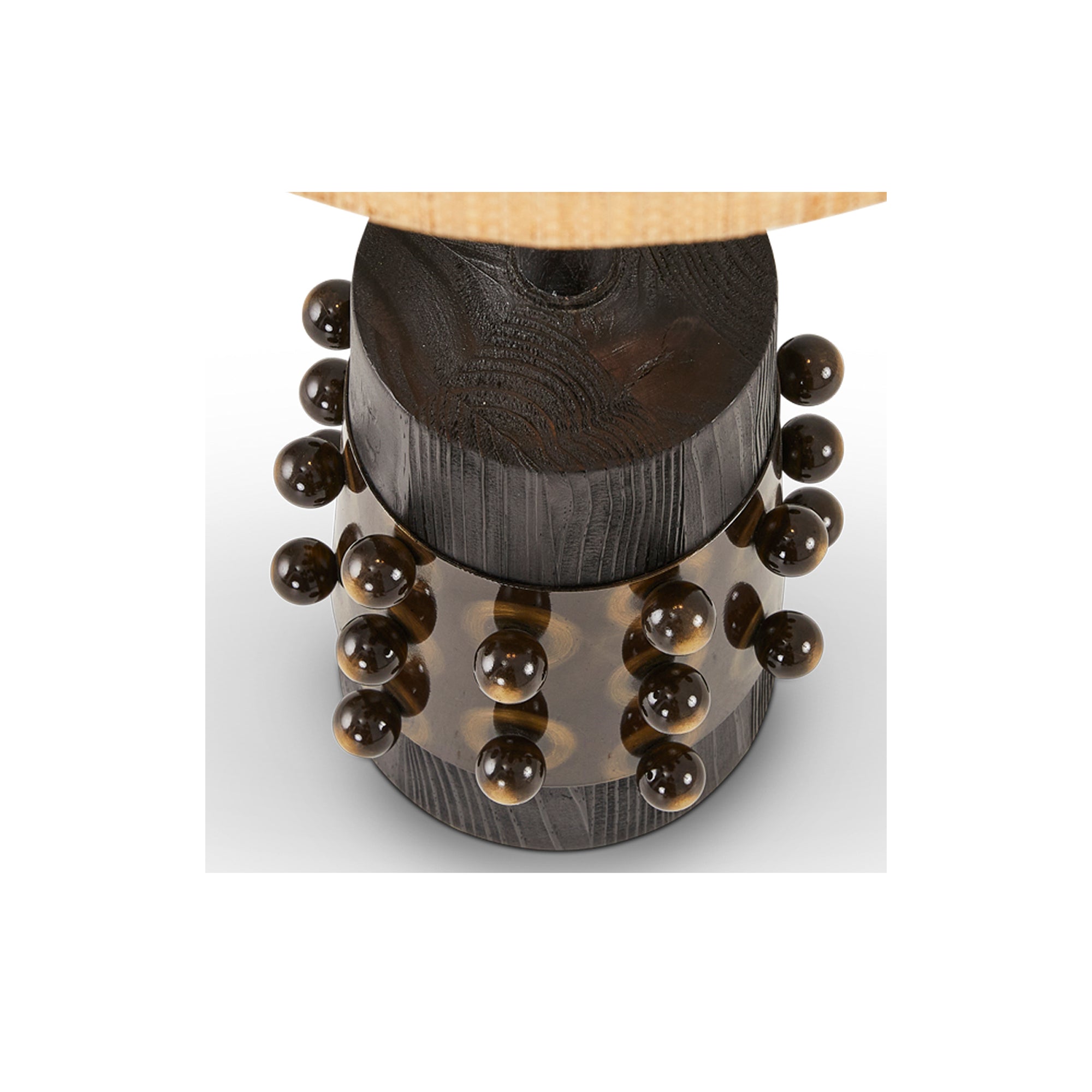 Bronzed Silhouette Balls Table Lamp - Egg Designs