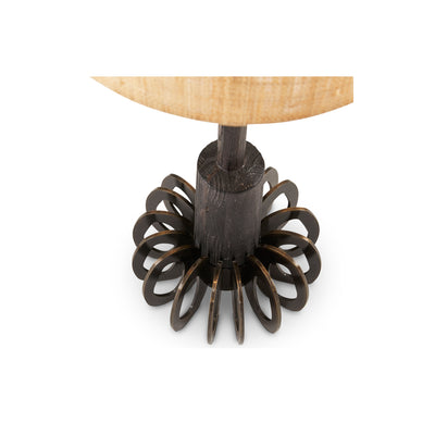 Bronzed Silhouette Loops Table Lamp - Egg Designs