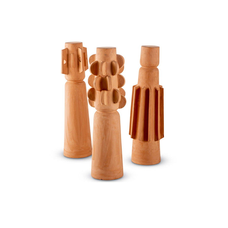 Terracotta Totem Set