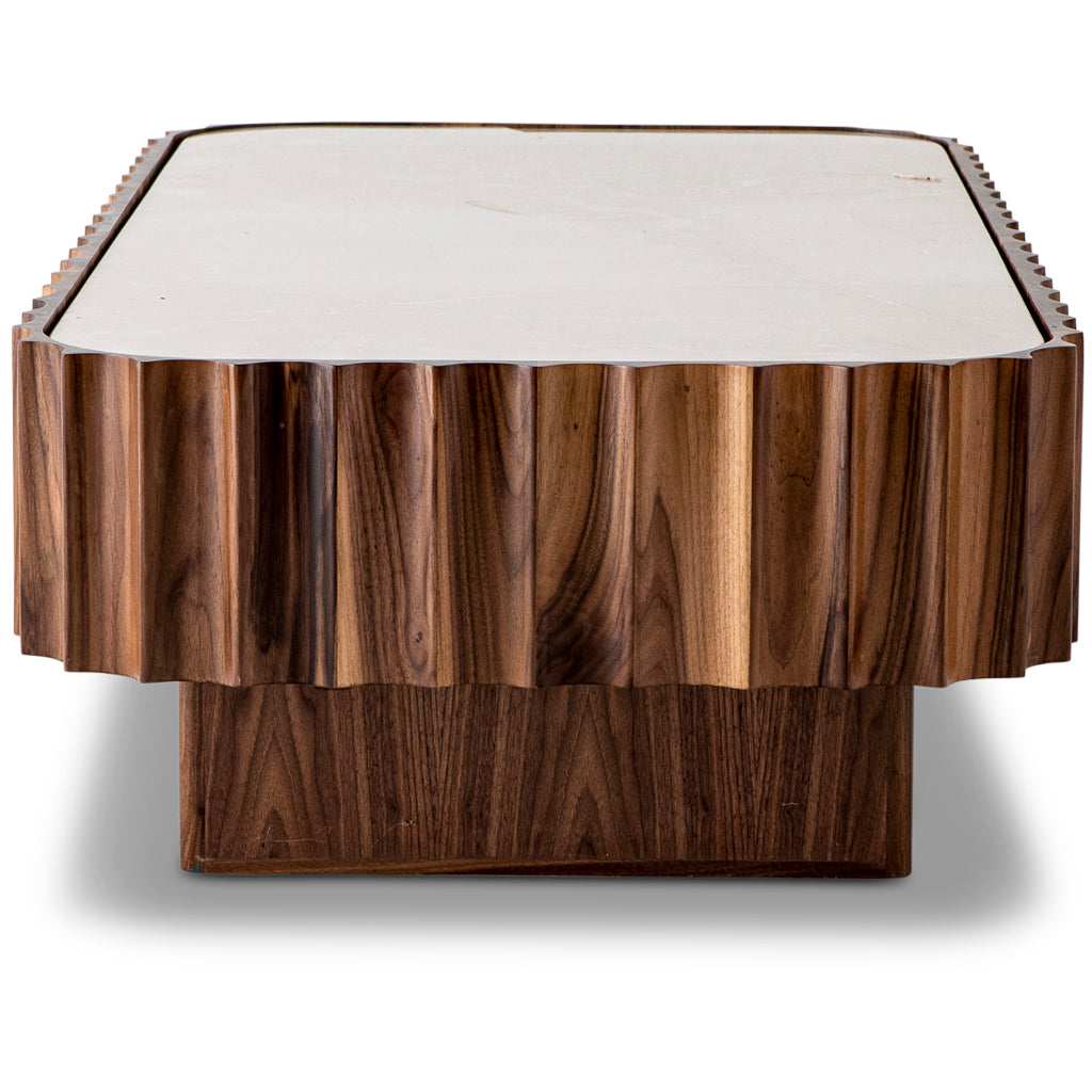Fluted Coffee Table