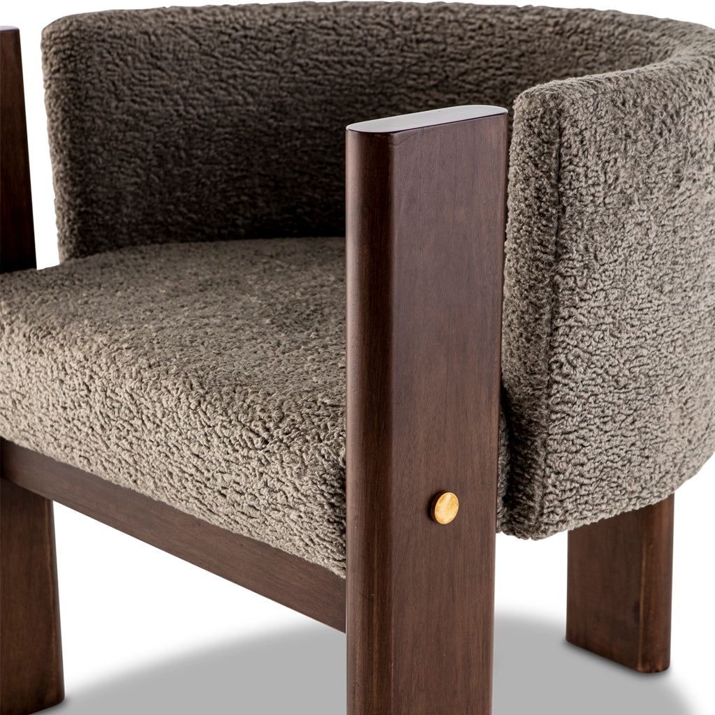 Malta Boucle Dining Chair