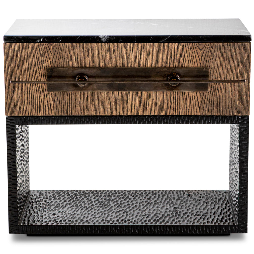 Hawkstone Chiselled Bedside Pedestal