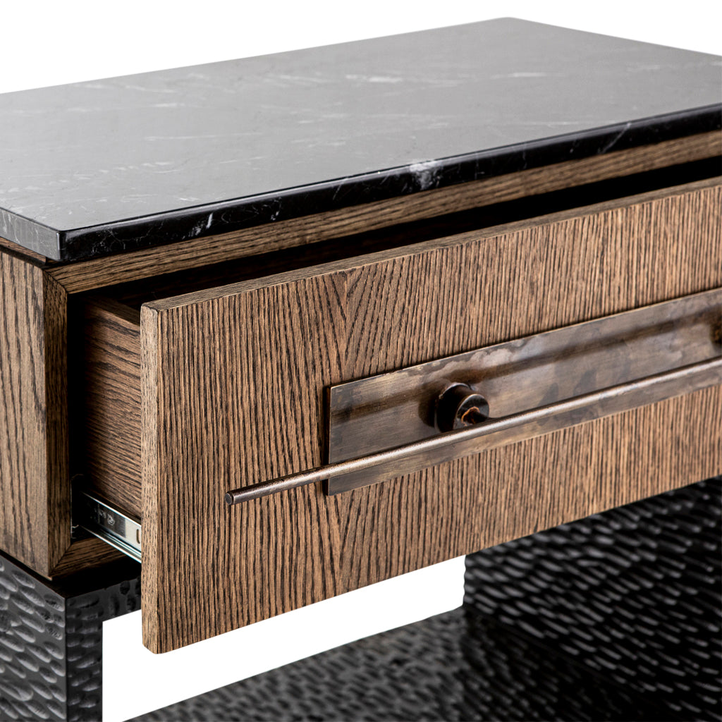 Hawkstone Chiselled Bedside Pedestal