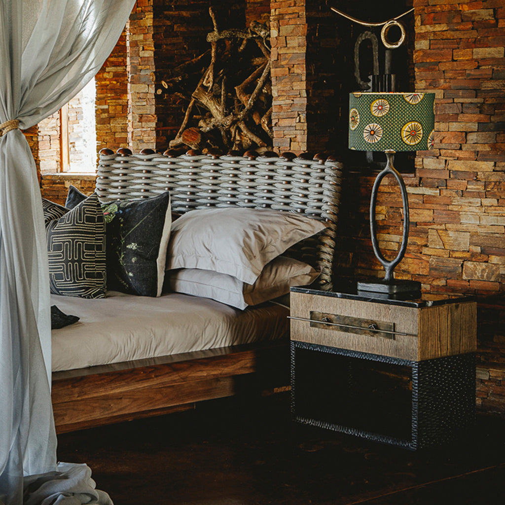 Hawkstone Chiselled Bedside Pedestal