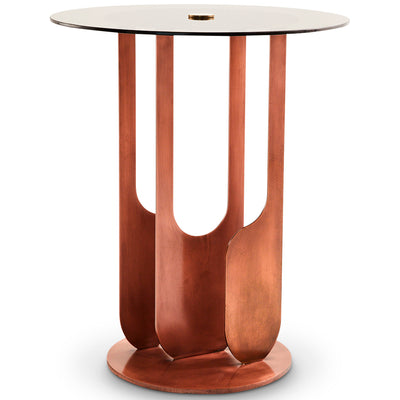 Drop Side Table Glass