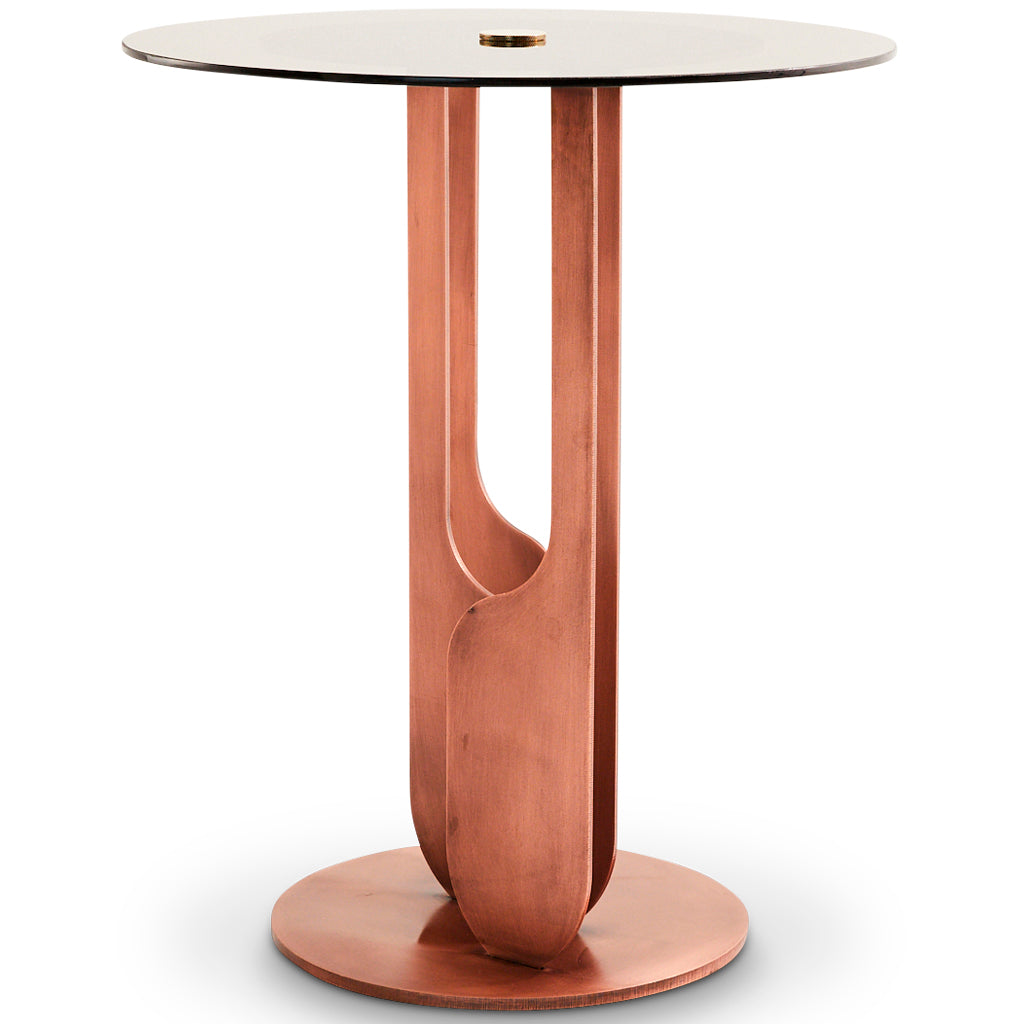 Drop Side Table Glass