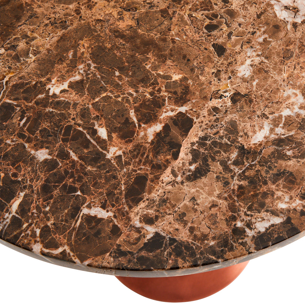 Drop Side Table Marble