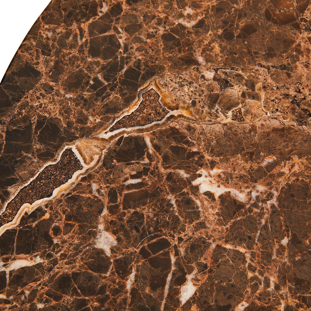 Drop Side Table Marble