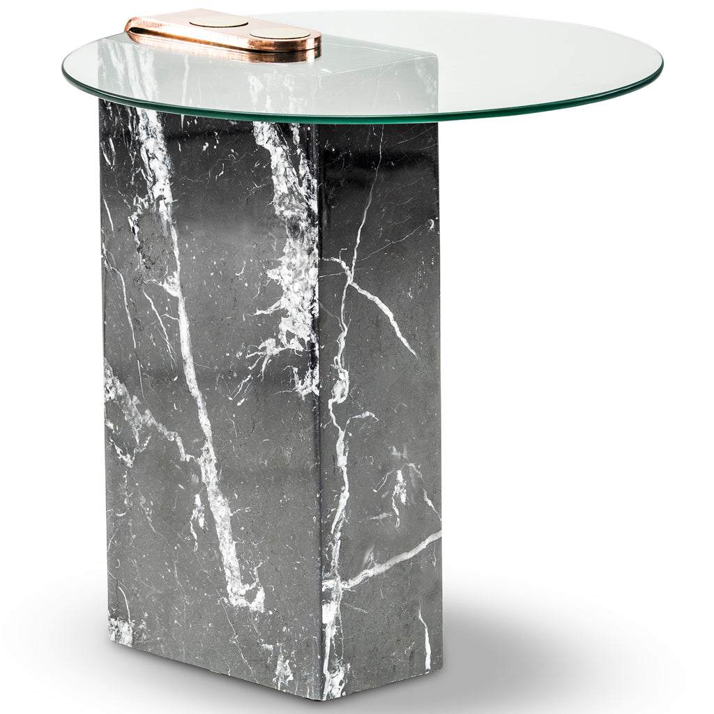 Marble Patch Side Table