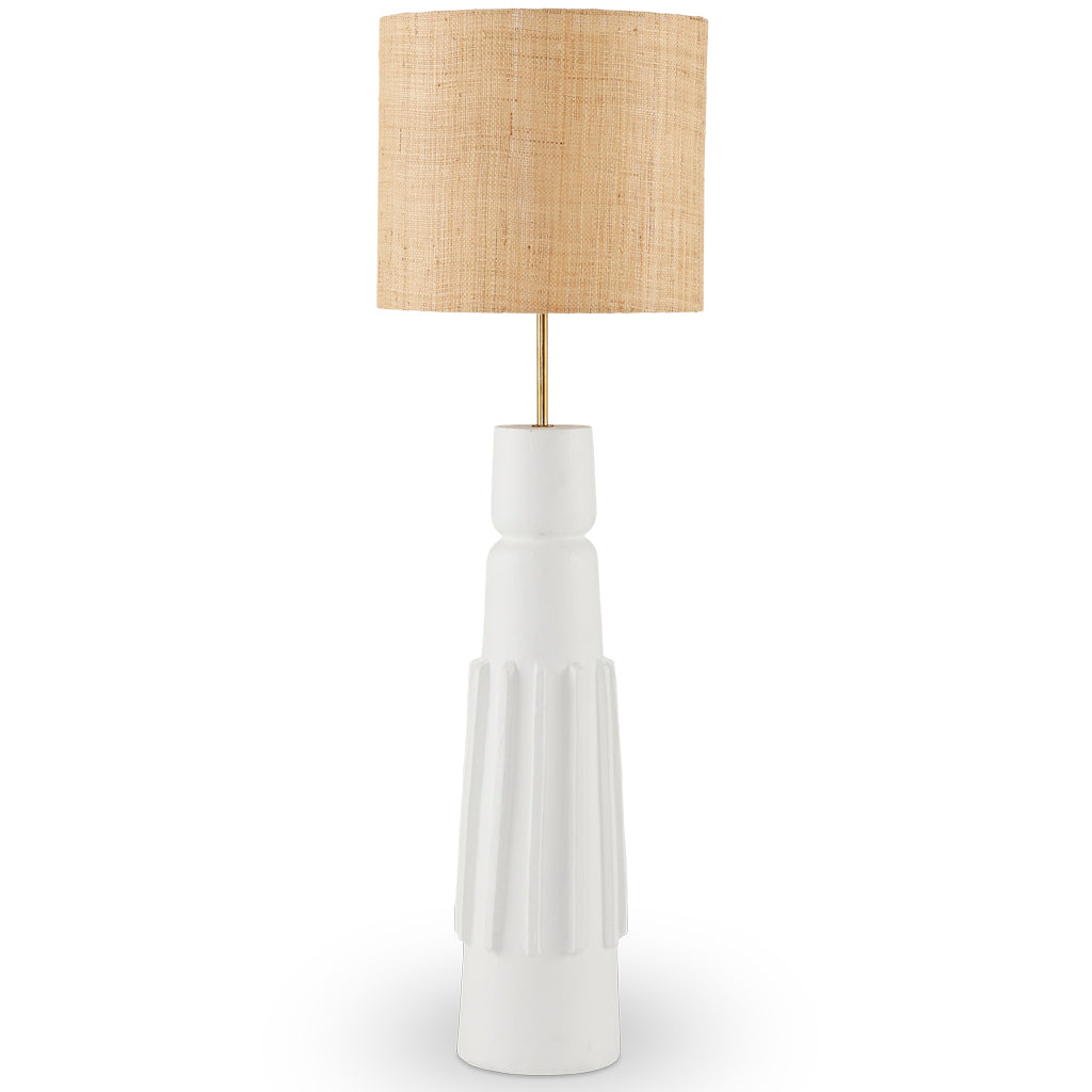 Totem #2 Table Lamp White