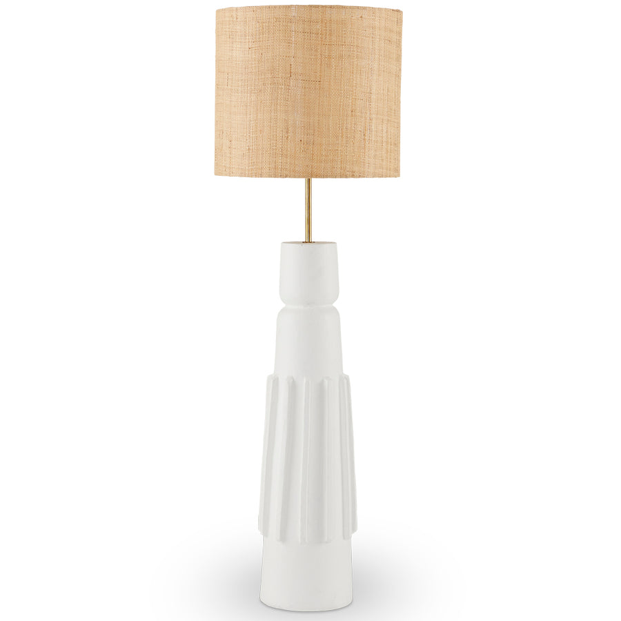 Totem #2 Table Lamp White
