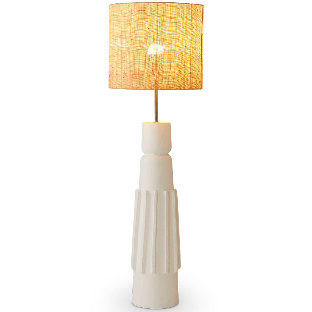 Totem #2 Table Lamp White