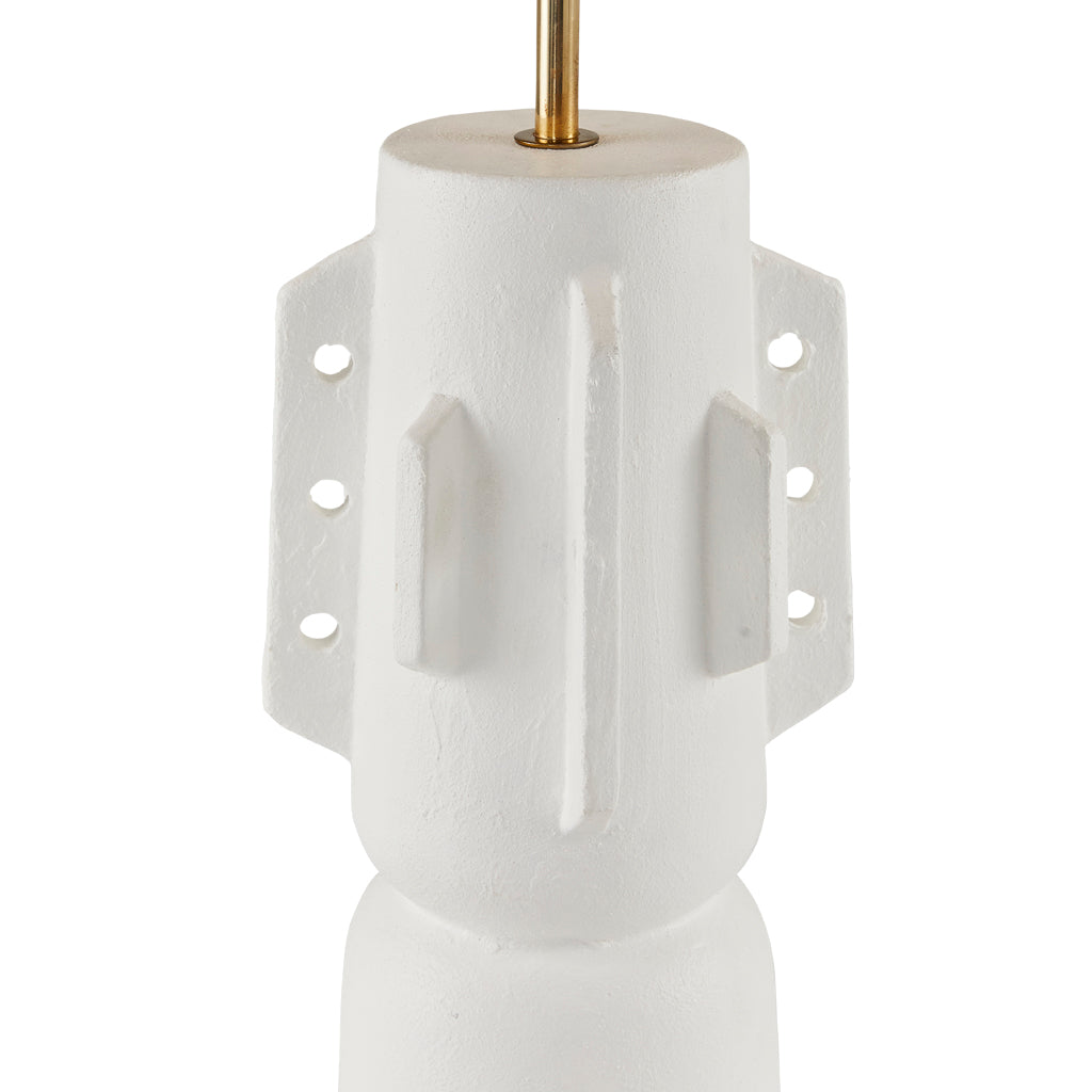 Totem #3 Table Lamp White