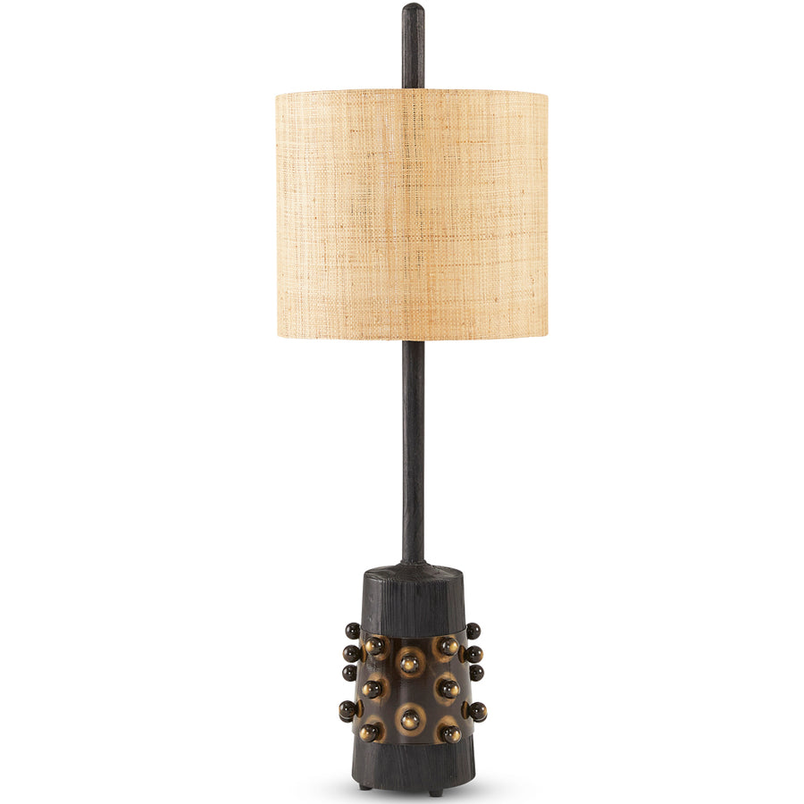 Bronzed Silhouette Balls Table Lamp