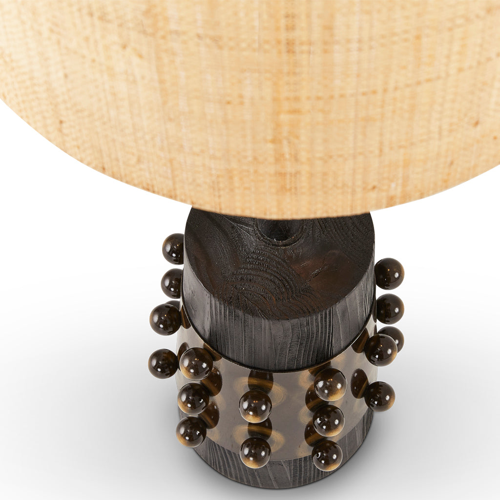 Bronzed Silhouette Balls Table Lamp