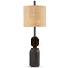 Bronzed Silhouette Gills Table Lamp