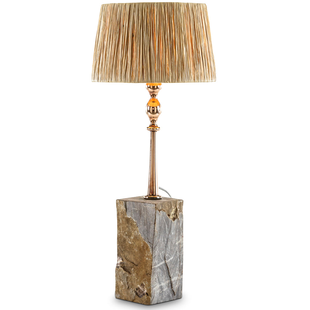 Stone Table Lamp