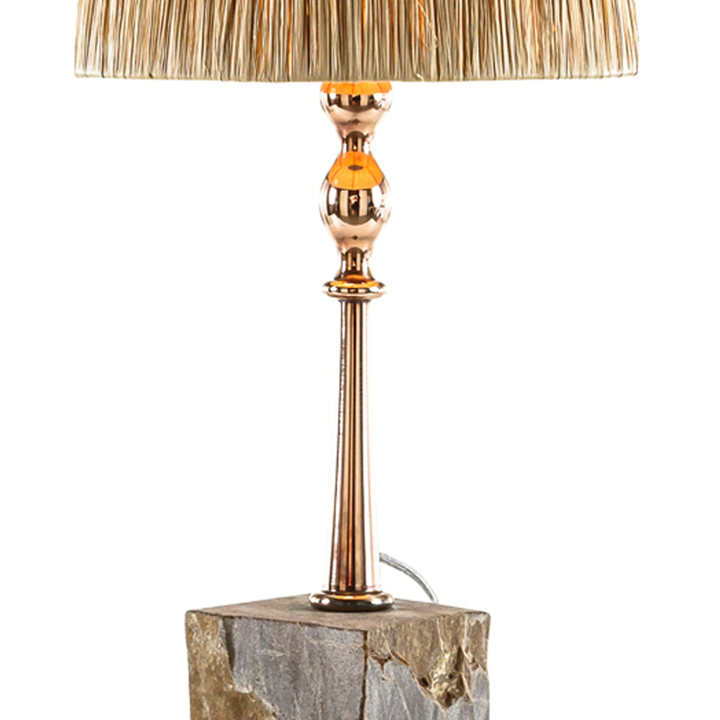 Stone Table Lamp